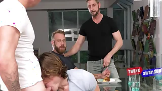 Jolly Reunion Leads To Swapping Twink Step Take exception